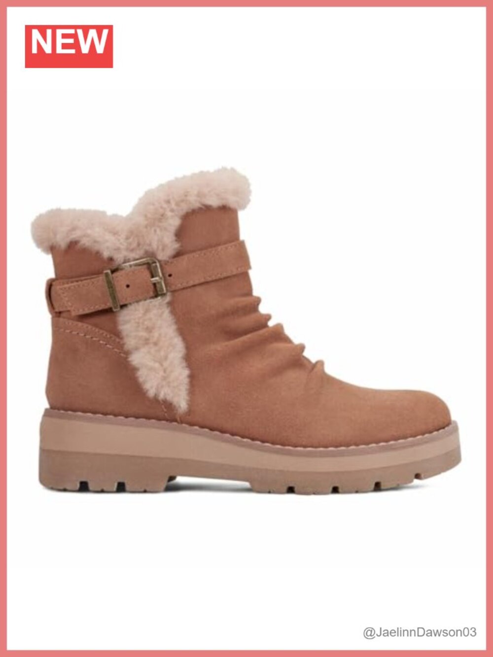 Women's Suede Ankle Bootie with Cushioned Insole, Zip Closure
